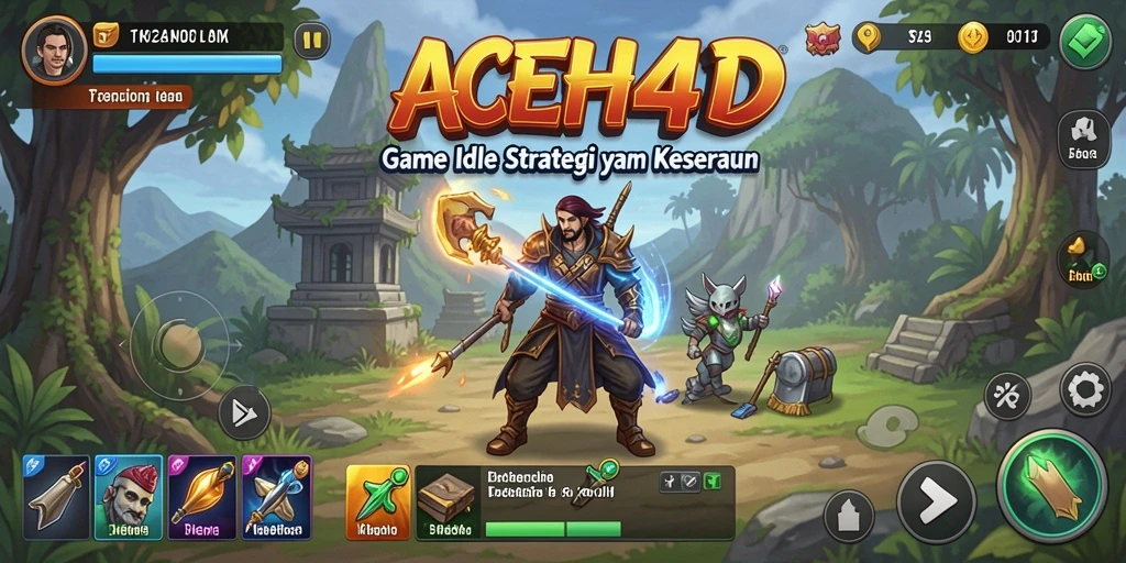 Tampilan gameplay ACEH4D yang menarik dan interaktif.