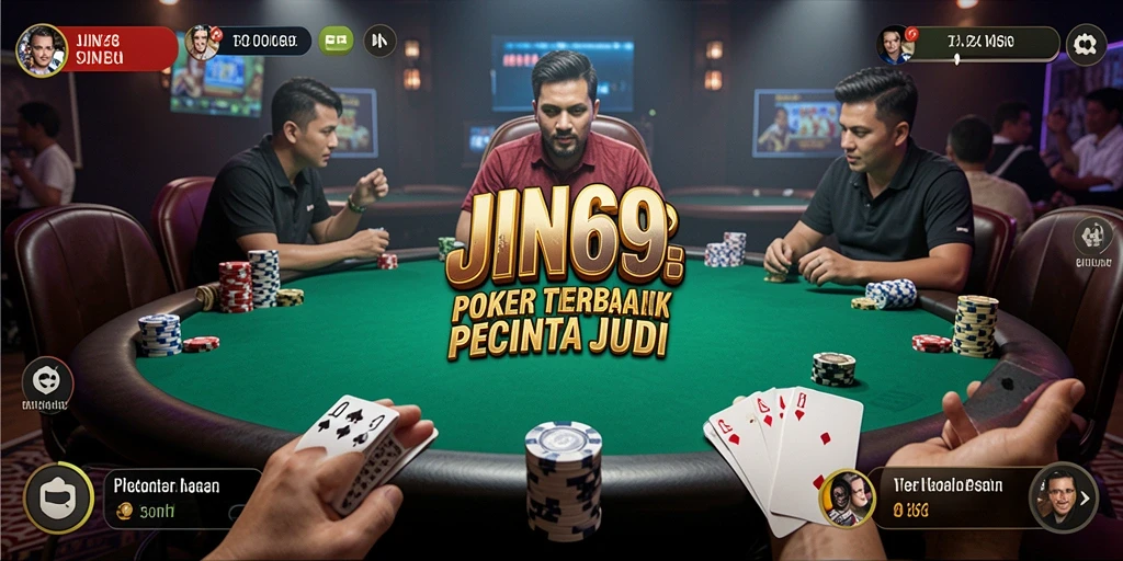 Gameplay Poker yang menarik dan penuh strategi di JIN69.