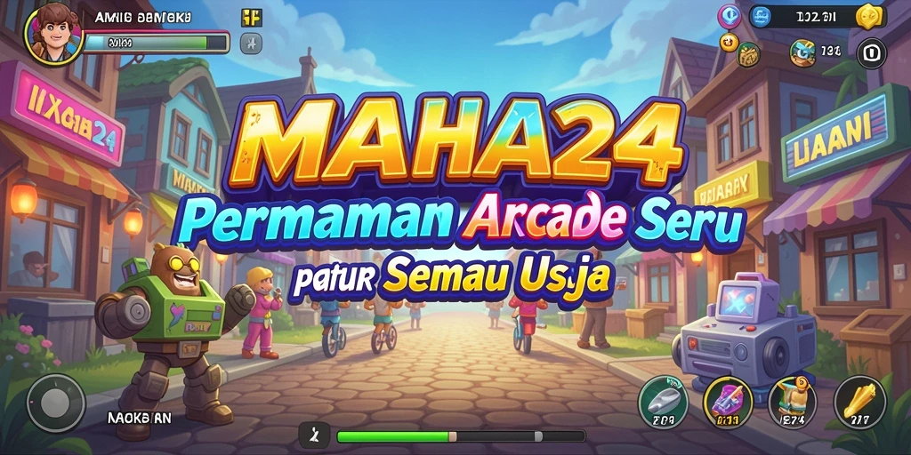 Tangkapan layar MAHA24 menampilkan gameplay yang cepat dan dinamis.
