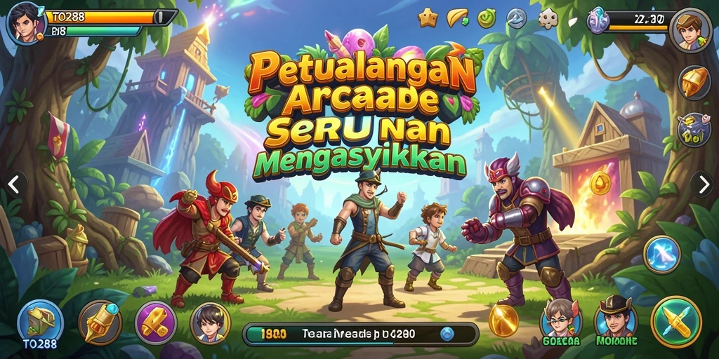 Tampilan menarik dari gameplay seru TO288 dalam jenis Arcade.